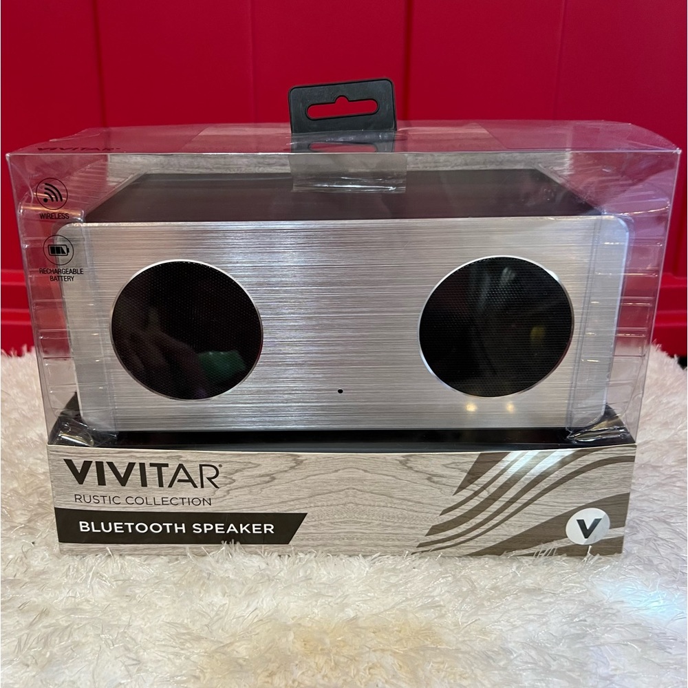 Vivitar-Bluetooth Wireless Speaker-Rustic Collections Model-New in Box